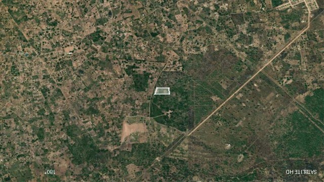 Satélite ângulo 180° da parcela 11