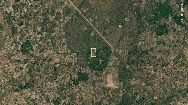 Satélite ângulo 90° da parcela 13
