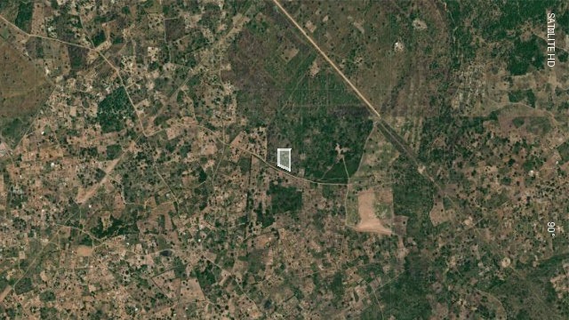 Satélite ângulo 90° da parcela 15