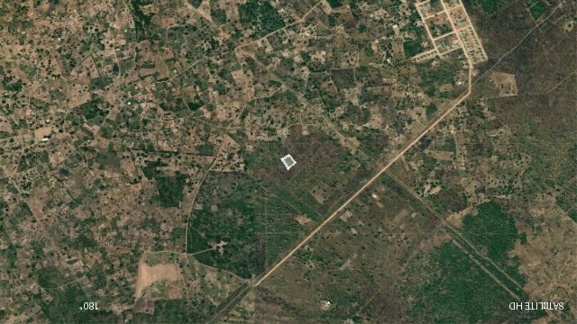 Satélite ângulo 180° da parcela 22