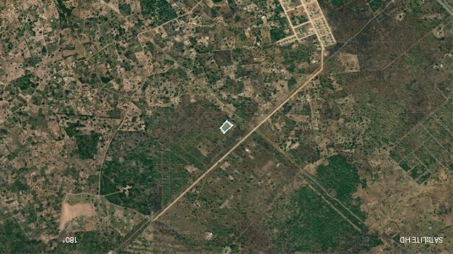Satélite ângulo 180° da parcela 27