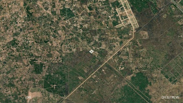 Satélite ângulo 180° da parcela 33