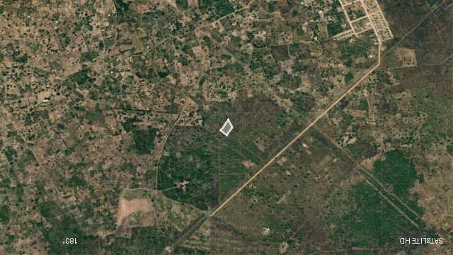 Satélite ângulo 180° da parcela 38